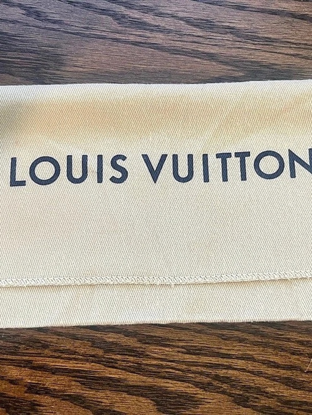 Louis Vuitton Envelope Dust Bag Cream